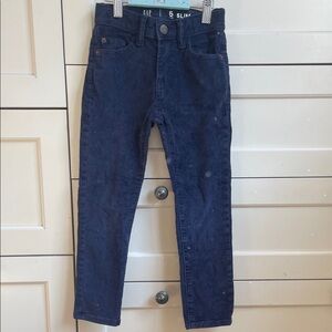 GAP Kid’s Slim Corduroy Pants - Deep Navy